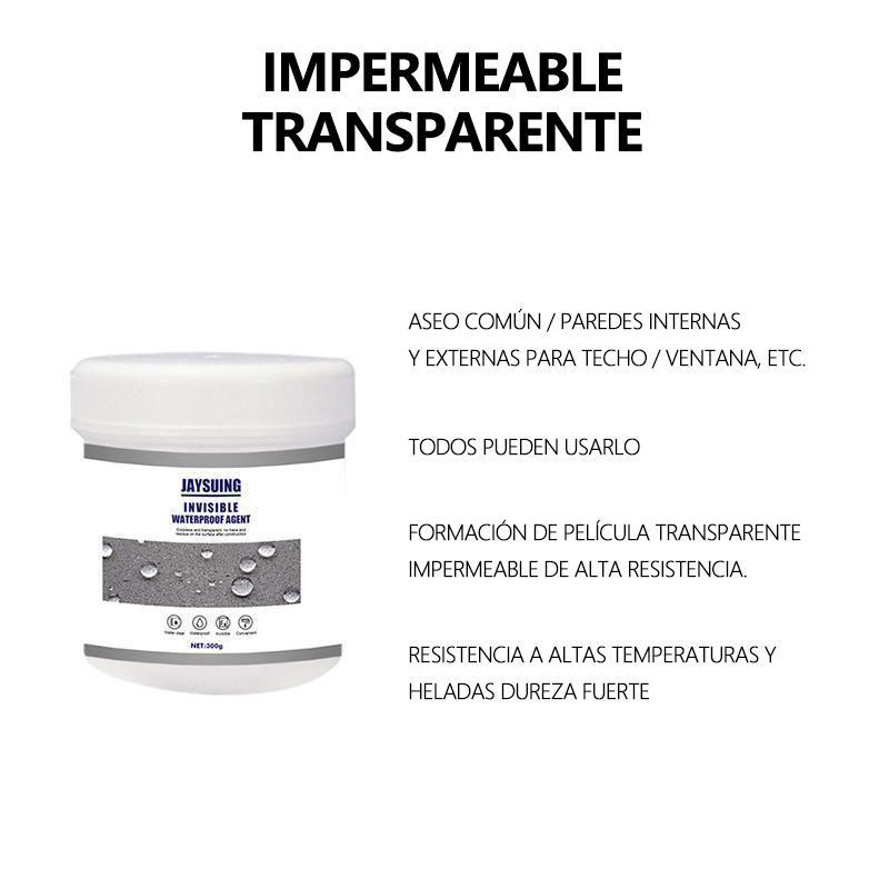 Impermeabilizante líquido totalmente transparente - Infoconstrucción